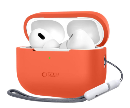 Pozostałe Tech-Protect Silicone do Apple Airpods Pro (1.|2. gen.) neon orange